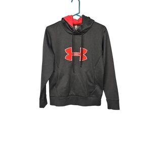 Under Armour‎ Women's Pink & Black Hoodie Size Medium